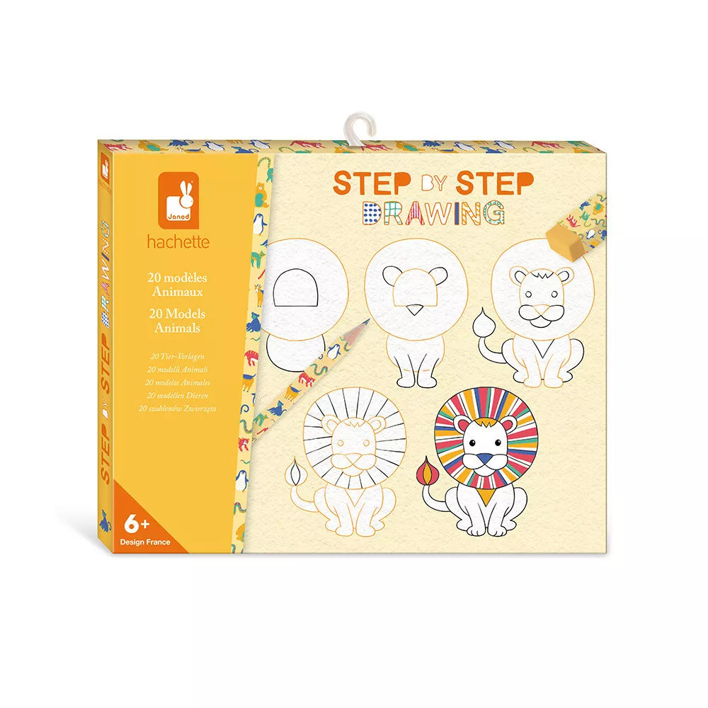 Scatola da disegno creativa 20 modelli animali